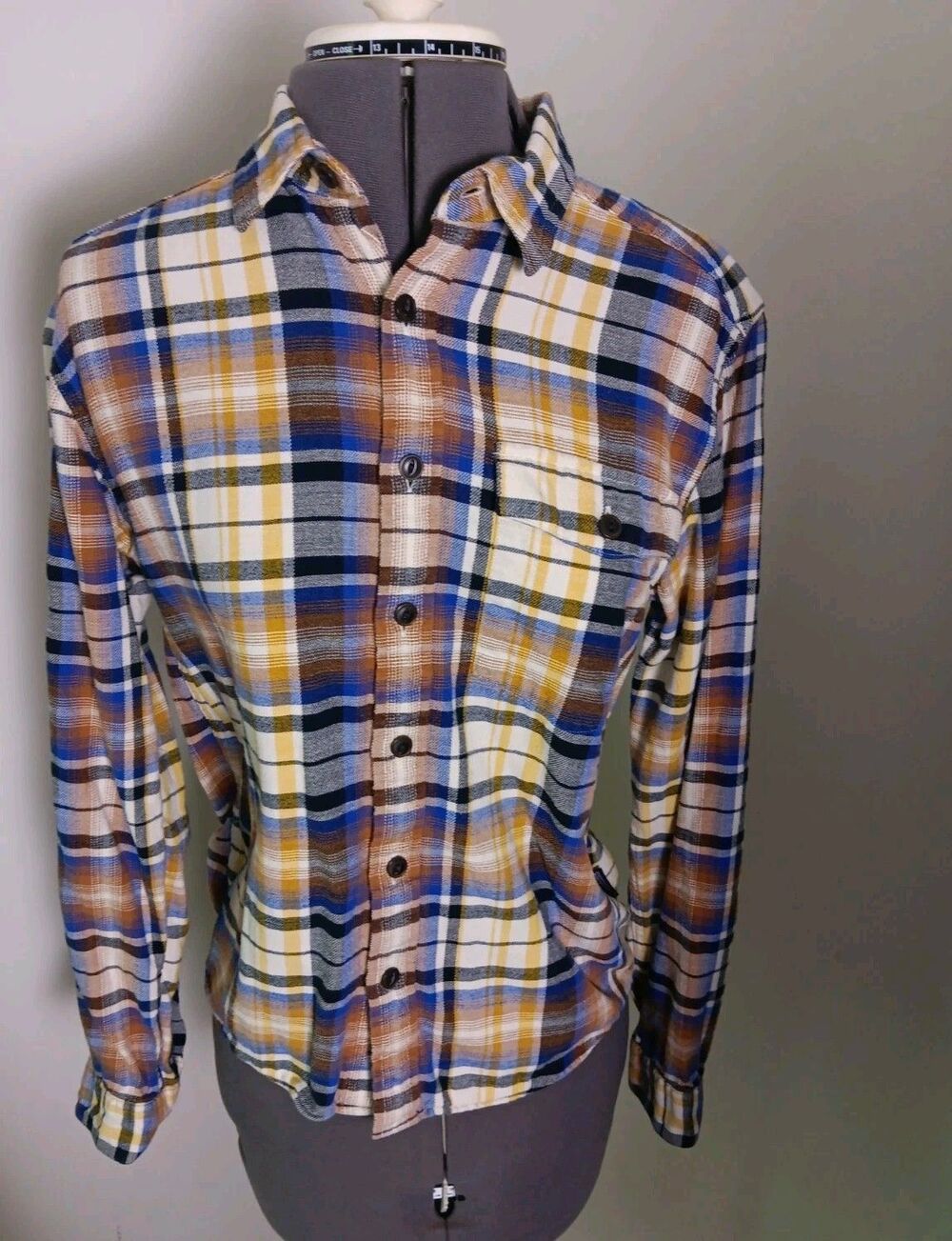 Patagonia Womens XXS Cotton Midweight Fjord Flannel Shirt Plaid Button Up